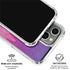 Paint Splatter Purple iPhone 16 Pro Clear Case